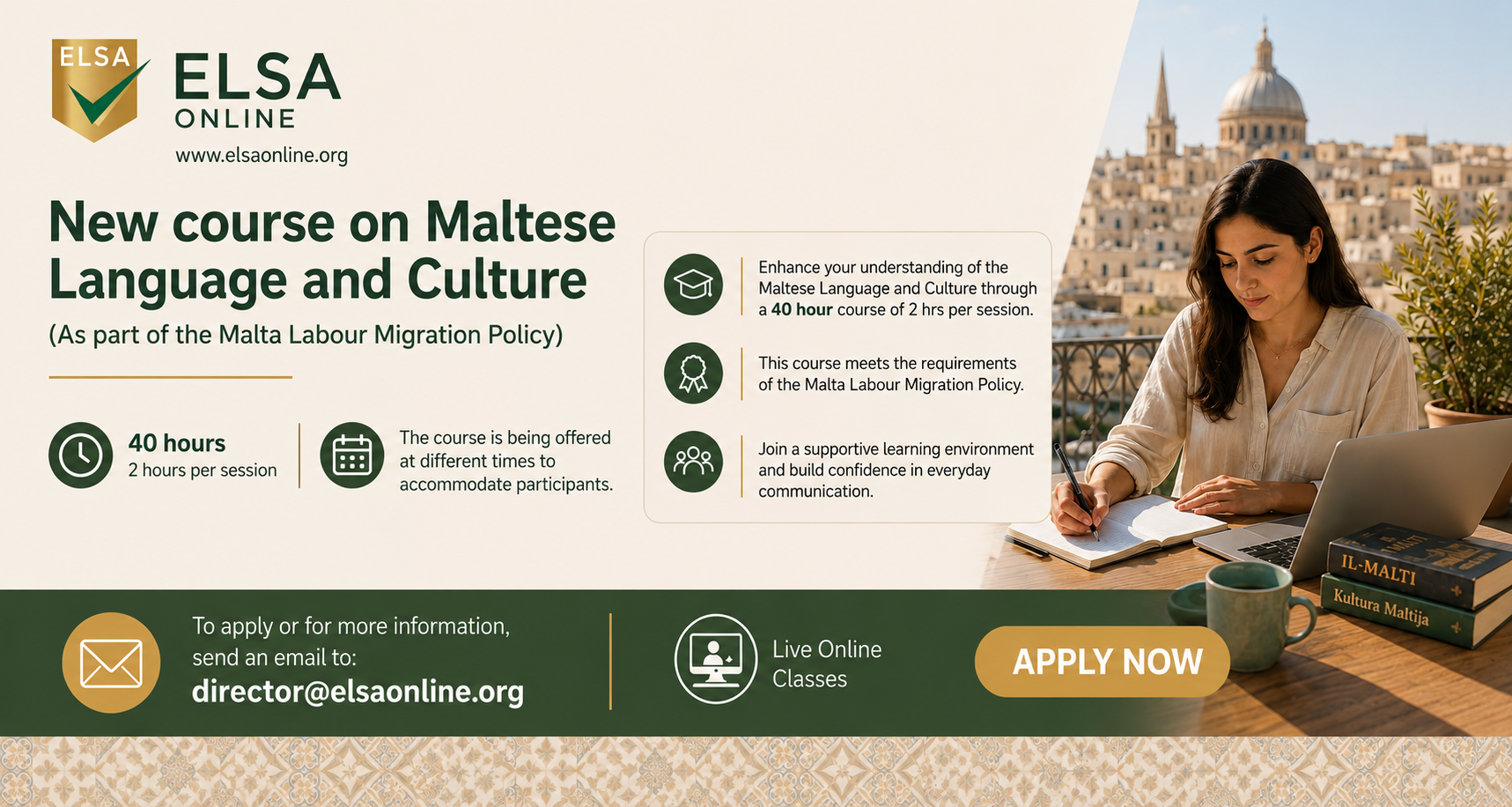 New Course on Maltese Language and Culture
